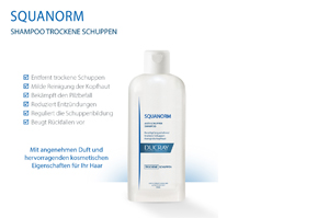 DUCRAY SQUANORM champú cura caspa seca, 200 ml