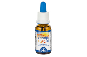 VITAMIN Aceite D3K2 gotas Dr.Jacob's, 20 ml