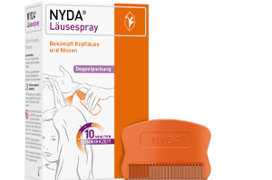 NYDA Spray antipiojos, 2X50 ml