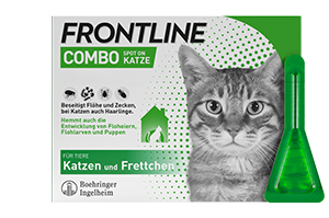 FRONTLINE Combo Spot on preparación piel de gato, 6 uds