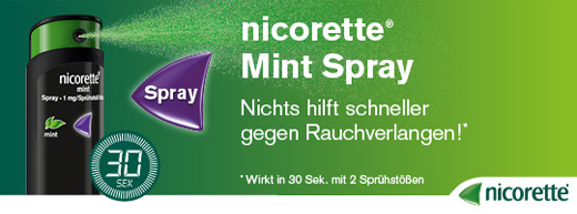 NICORETTE Spray de menta 1 mg/espray puff, 2 uds