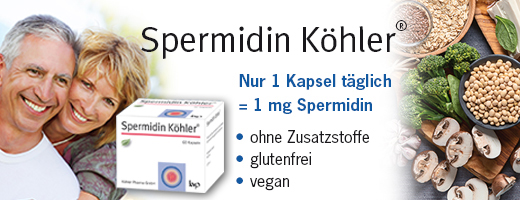 SPERMIDIN Cápsulas Köhler, 30 uds