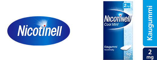 NICOTINELL Chicle Cool Mint 2 mg, 96 unidades