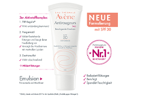 AVENE Emulsión calmante de día Antirougeurs SPF 30, 40 ml