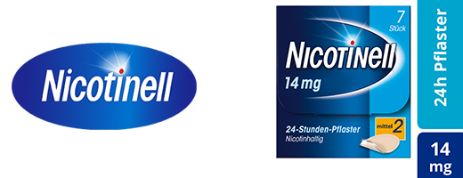 NICOTINELL 14 mg/24 horas parche 35mg, 7 piezas