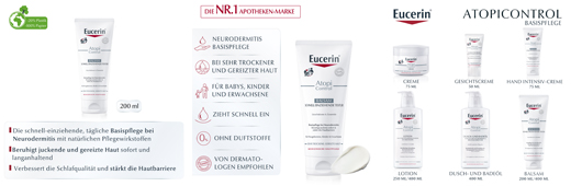 EUCERIN Bálsamo AtopiControl, 200 ml