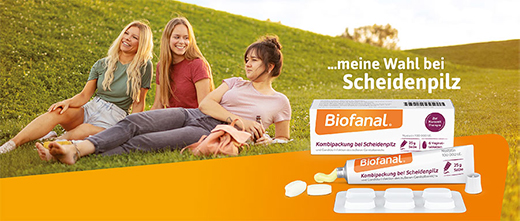 BIOFANAL Envase combinado para micosis vaginal, Vagtab + pomada, 1 P