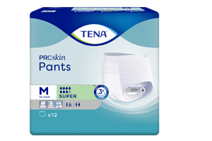 TENA PANTS pantalón desechable super M, 12 uds