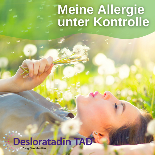 DESLORATADIN TAD 5 mg comprimidos recubiertos con película, 20 uds