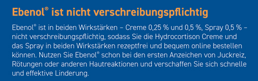 EBENOL 0,25% crema, 25 g