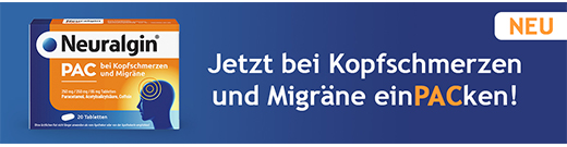 NEURALGIN PAC para dolores de cabeza y migraña Tabl., 20 uds