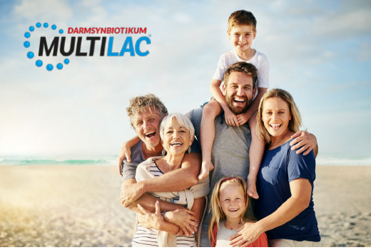 MULTILAC Cápsulas entéricas Intestinal Synbiotic, 10 uds