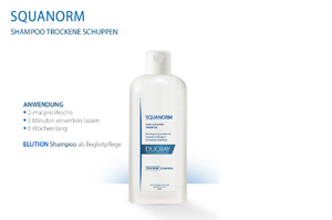 DUCRAY SQUANORM champú cura caspa seca, 200 ml
