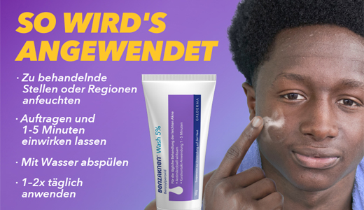 BENZAKNEN Lavado 5% suspensión, 2X100 g