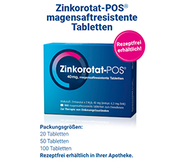 ZINKOROTAT POS comprimidos con recubrimiento entérico, 500 unidades