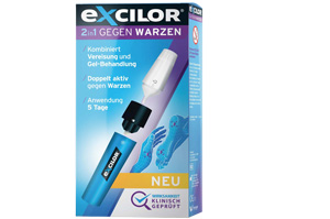 EXCILOR pack combi 2en1 contra las verrugas, 1 p