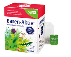 BASEN AKTIV Té n.º 2 Diente de león Salus ecológico, 40 uds