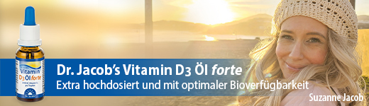 VITAMIN D3 ÖL gotas Dr.Jacob's forte, 20 ml