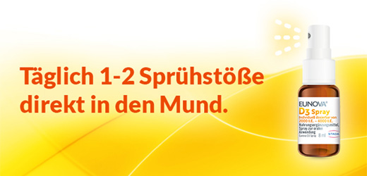 EUNOVA Vitamina D3 Spray, 8 ml