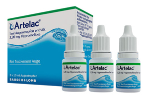 ARTELAC Gotas para los ojos, 3X10 ml
