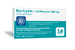 IBU-LYSIN 1A Pharma 400 mg Comprimidos recubiertos con película, 50 cápsulas