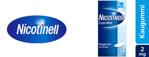 NICOTINELL Chicle Cool Mint 2 mg, 24 uds