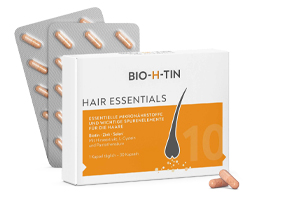 BIO-H-TIN Cápsulas de micronutrientes Hair Essentials, 30 uds