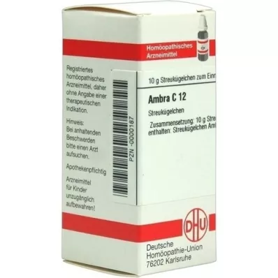 AMBRA C 12 glóbulos, 10 g