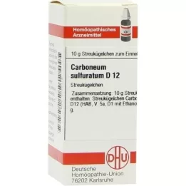 CARBONEUM SULFURATUM D 12 glóbulos, 10 g