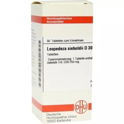LESPEDEZA SIEBOLDII D 30 tabletas, 80 piezas