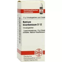 NATRIUM BICARBONICUM D 12 glóbulos, 10 g
