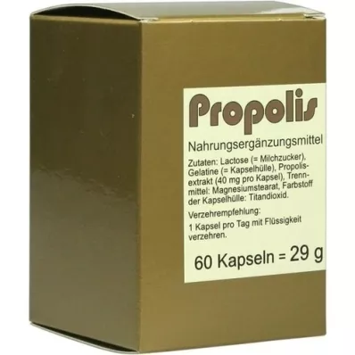 PROPOLIS CÁPSULAS, 60 uds