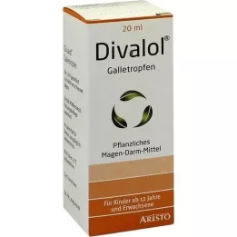 DIVALOL Gotas biliares, 20 ml