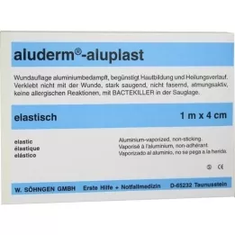 ALUDERM aluplast Wundverb.Pfl.4 cmx1 m elástico, 1 pieza
