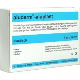 ALUDERM aluplast Wundverb.Pfl.6 cmx1 m elástico, 1 pieza