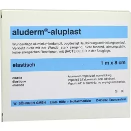 ALUDERM aluplast Wundverb.Pfl.8 cmx1 m elástico, 1 pieza