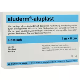 ALUDERM aluplast Wundverb.Pfl.6 cmx1 m estable, 1 pieza