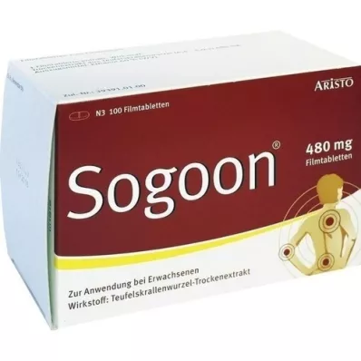 SOGOON 480 mg comprimidos recubiertos con película, 100 unidades