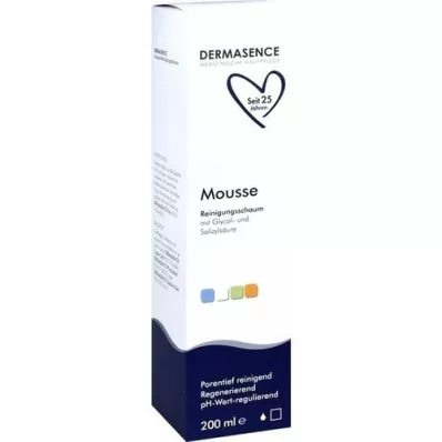 DERMASENCE Espuma limpiadora en mousse, 200 ml