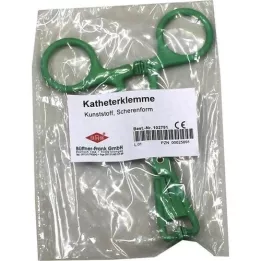 KATHETERKLEMME plástico en forma de tijera, 1 pieza