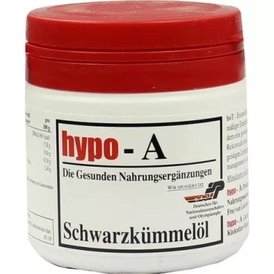 HYPO A Cápsulas de aceite de comino negro, 150 unidades