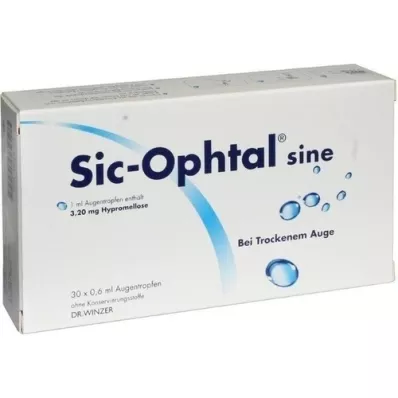 SIC OPHTAL tu vista Gotas para los ojos, 30X0,6 ml