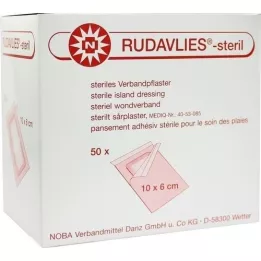 RUDAVLIES-vendaje estéril 6x10 cm, 50 piezas