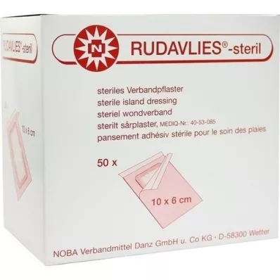 RUDAVLIES-vendaje estéril 6x10 cm, 50 piezas