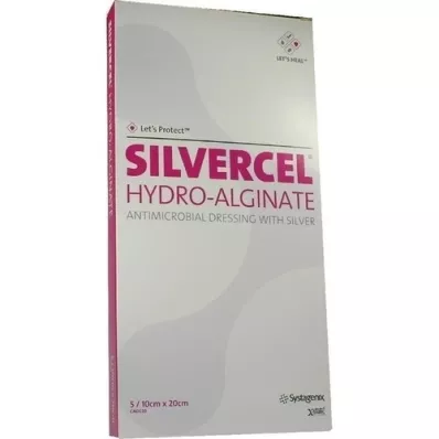 SILVERCEL Vendaje de hidroalginato 10x20 cm, 5 piezas