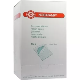 NOBATAMP-vendaje de taponamiento estéril 1 cm x 5 m, 15 piezas
