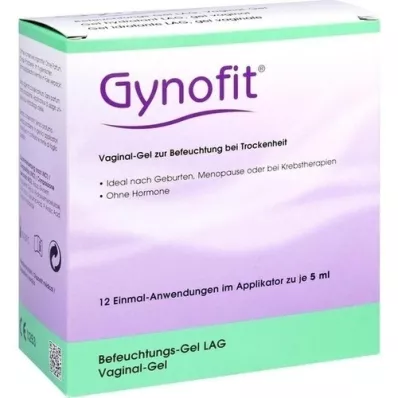 GYNOFIT Gel vaginal para humedecer, 12X5 ml