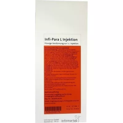 INFI PARA Ampollas inyectables L, 10X5 ml