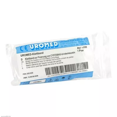 Cinta de velcro Uromed, 2 piezas