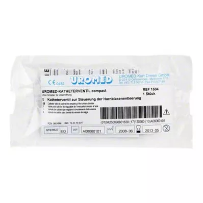 UROMED Válvula de catéter compacta, 1 ud